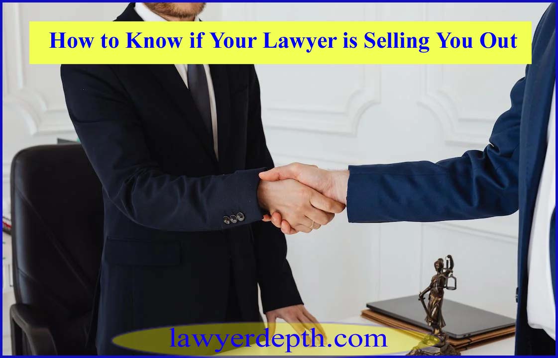 How to Know if Your Lawyer is Selling You Out